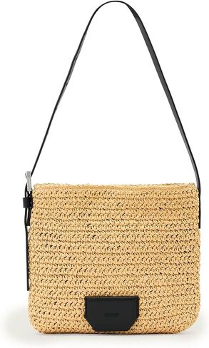 AllSaints Asha Paper Mini Bag W671XD Natural One Size in Saudi Arabia