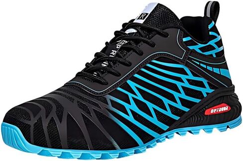 MAIZUN Men's Trail Running Shoes Mens Breathable Non-Slip Hiking Shoes in Saudi Arabia