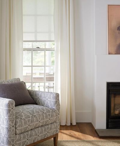 Pine Cone Hill Ridge Cordless Roller White Shade, 30" W x 72" L, White Solid Pattern in Saudi Arabia
