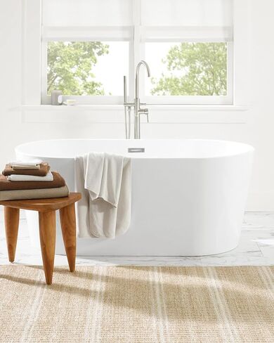 Pine Cone Hill Ridge Cordless Roller White Shade, 30" W x 72" L, White Solid Pattern in Saudi Arabia