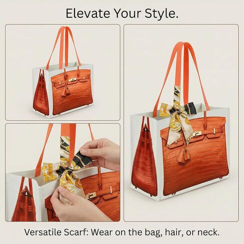 Chic Canvas Tote Gift Set, Luxury-Inspired Print Bag, Birthday Gift for Mom, Best Friend, Maid of Honor, Engagement in Saudi Arabia
