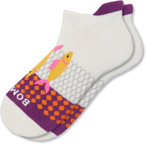 BOMBAS Women’s Ankle Socks 8-Pack, Solid Honeycomb Cushion Socks, Mixed Colors, Medium Fits Shoe Size 7.5–11 in Saudi Arabia