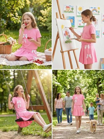5511 skirt set for girls in Saudi Arabia