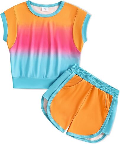Weebaby Baby Clothes Girl Toddler Summer Outfits Infant Casual Sleeveless Halter Ruffle Tank Cute Short Set Baby Clothing in Saudi Arabia