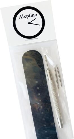Alxptino Nylon Watch Band for Men - Soft and Durable Watch Strap with Black PVD Brushed Buckle in Saudi Arabia