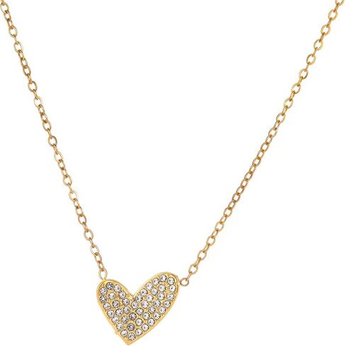 Heart Pendant Necklace – Dainty & Minimalist Style for Daily Wear in Kuwait