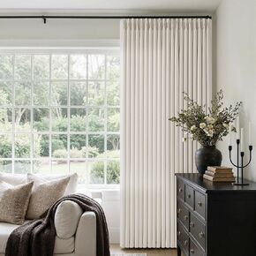 Pinch Pleated 90 Inch Linen Curtains for Living Room Bedroom 2 Panels Cream Natural Memory Trained Pinch Pleat Back Tab Light Filtering Semi Sheer Window Drapes Birch Curtains 40 x 90 Inches Long in Saudi Arabia