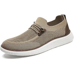 Mens Slip on Loafers Boat Shoes Non Slip Walking Shoes Running Shoes Fashion Sneakers for Men Comfort Lightweight Breathable Casual Office Shoes in Saudi Arabia