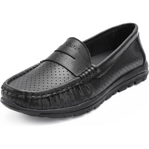Women's Loafers Comfortable Lightweight Breathable Leather Nursing Shoes Slip On Nurse Shoes Work Shoes with Arch Support in Saudi Arabia