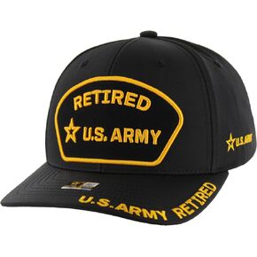 Retired US Army Veteran Hat Official Licensed Army Hat, Adjustable Baseball Cap for Men Tactical Hat in Saudi Arabia