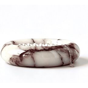 Marble Trinket Dish - Small Round Decorative Stone Jewelry Tray for Rings & Earring, Natural Stone Catchall Bowl for Nightstand, Bathroom & Home Decor (4") in Saudi Arabia