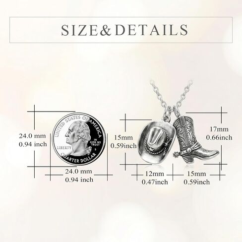 Boho Western Cowgirl Necklace For Women Cowboy Boot Charm Pendant Western Necklace Jewelry For Country Concert Outfits in Kuwait