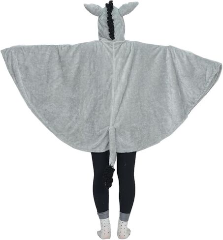 Donkey Costume Adult, Cloak Cape Halloween Animal Cosplay Hoodie in Saudi Arabia