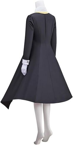 iSHOWcos Women's Maka Albarn Cosplay Costume Coat Vest Skirt School Uniform Suit Halloween Outfit in Saudi Arabia