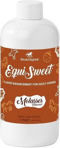 Uckele بواسطة SmartPak Equi Sweet Peppermint | نكهة النعناع الطبيعية الخالية من السكر، مثالية للأكل الذين يصعب إرضاءهم، وتعزز استساغة الطعام | 1 باينت in Kuwait