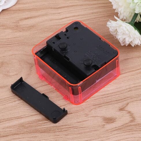 Mini Square Alarm Clock Mute Analog Ticking Operated Clocks for Children Boys Girls Birthday Gift Attachment to Wake Alarm Clock for Kids, White in Saudi Arabia