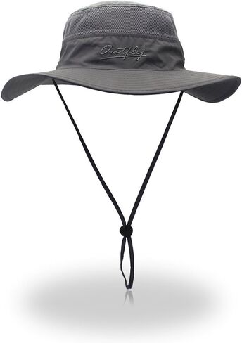 Qhome Unisex Outdoor Lightweight Breathable Waterproof Bucket Wide Brim Hat - UPF 50+ Sun Protection Sun Hats Shade in Saudi Arabia