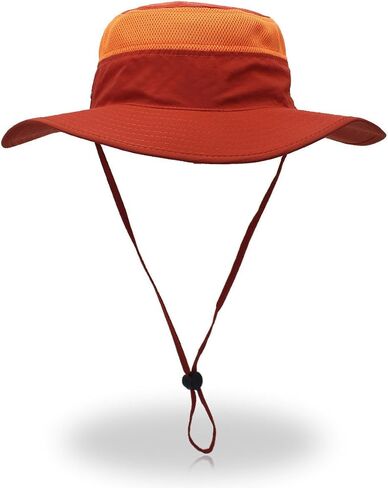 Qhome Unisex Outdoor Lightweight Breathable Waterproof Bucket Wide Brim Hat - UPF 50+ Sun Protection Sun Hats Shade in Saudi Arabia
