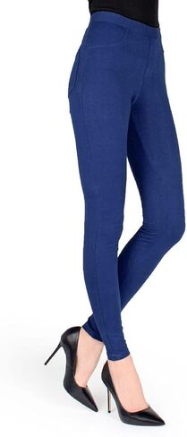 MeMoi Pants-Style Cotton Blend Leggings in Kuwait
