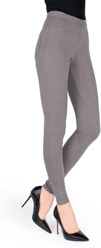 MeMoi Pants-Style Cotton Blend Leggings in Kuwait