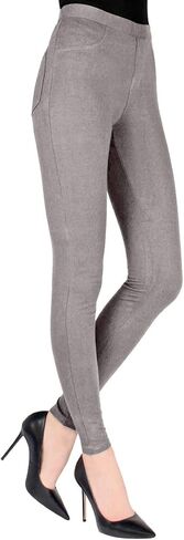 MeMoi Pants-Style Cotton Blend Leggings in Kuwait