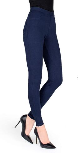 MeMoi Pants-Style Cotton Blend Leggings in Kuwait
