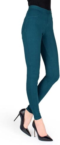 MeMoi Pants-Style Cotton Blend Leggings in Kuwait