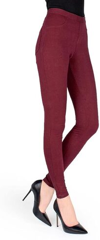 MeMoi Pants-Style Cotton Blend Leggings in Kuwait