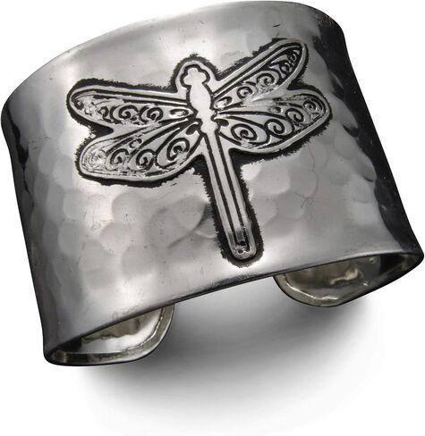 Jewelry Silver Plated Collection Cuff Bracelet - Dragonfly in Saudi Arabia