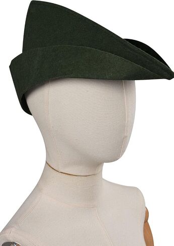 Anime Cosplay Costume Hood Felt Cap Hat Elf Cosplay Green Headwear Accessories Outfit Prop in Saudi Arabia