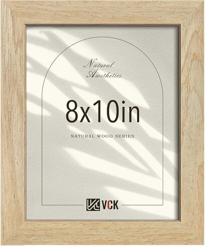 VCK 18x24 Poster Frame Set of 3, Natural Solid Wood Picture Frame with Exclusive Wood Grain, Wall Hanging in Saudi Arabia