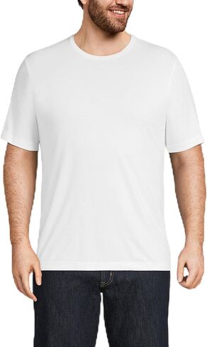 Lands' End Men's Short Sleeve American-Grown Supima Cotton Tee in Saudi Arabia