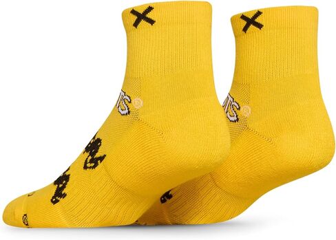 Odd Sox – BASIX Novelty – Entertainment Ankle & Quarter Athletic Socks – Size Medium for Men & Women – Everyday Comfort in Kuwait
