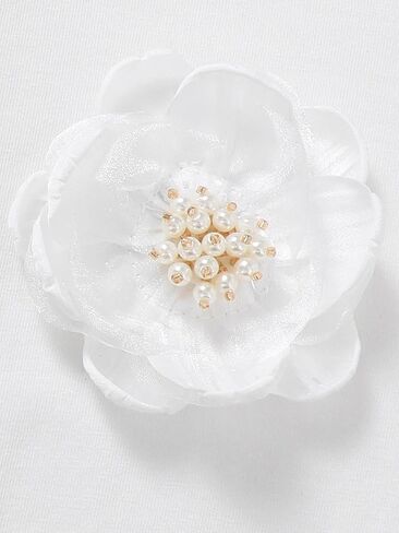 Girls Puff Sleeve Shirts 3D Flower Pearl Summer Tops in Saudi Arabia