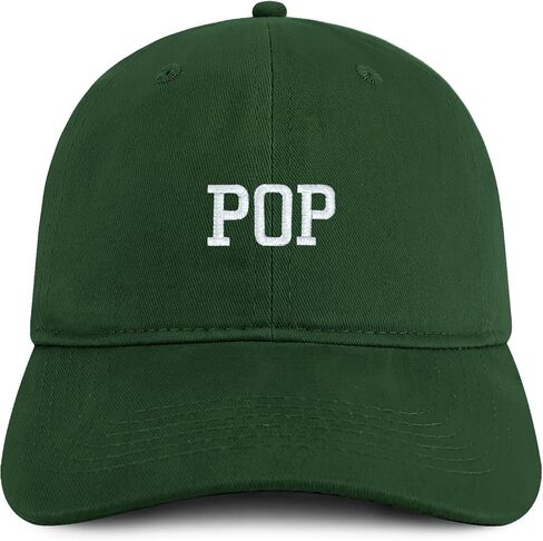 Trendy Apparel Shop Pop Embroidered Low Profile Soft Cotton Brushed Baseball Cap in Kuwait