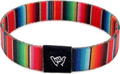 Hang Loose Bands - Southwestern Bracelet for Men, Women & Teens - Comfy Tribal Print and Boho - Western Style Reversible Wristband - South of the Border| Extra Small: 5.5" length (for petites & kids) in Saudi Arabia