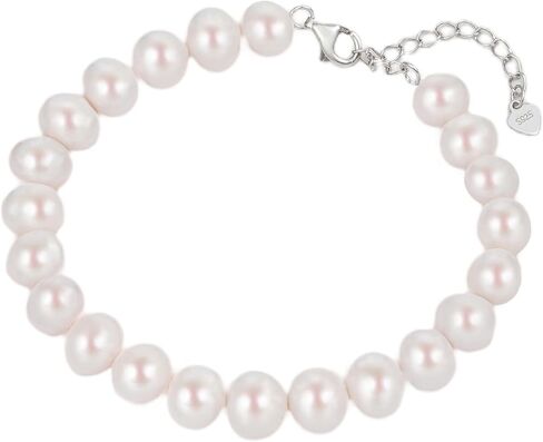 Freshwater Cultured Pearl Bracelets Includes Stunning Gift Box Jewelry Bracelets for Women in Saudi Arabia