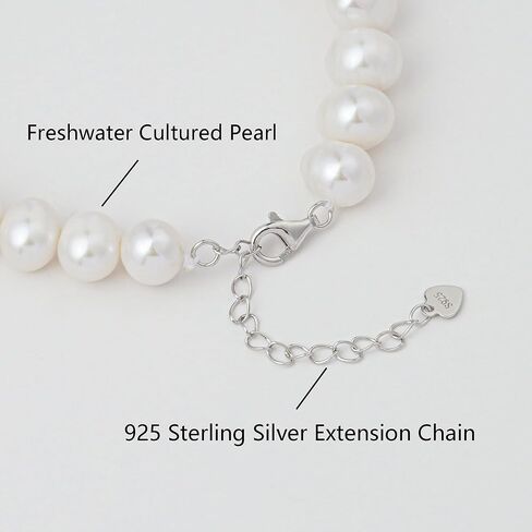 Freshwater Cultured Pearl Bracelets Includes Stunning Gift Box Jewelry Bracelets for Women in Saudi Arabia