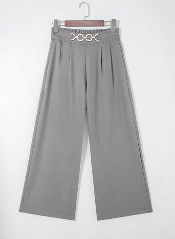 SHEWIN Womens Wide Leg Dress Pants Elastic High Waisted Business Work Trousers Casual Loose Palazzo Pant 2026 in Kuwait
