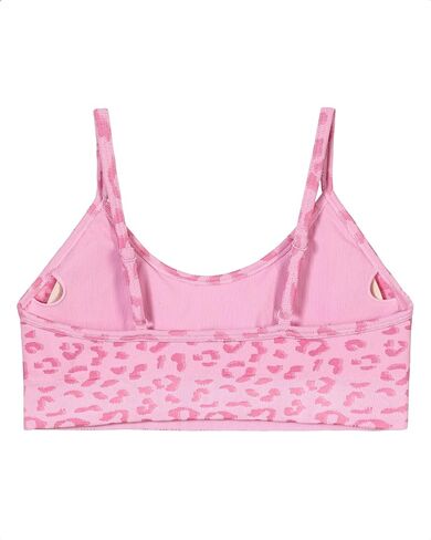 AUROLA Leopard Cheetah Sports Bras for Women,Backless Padded Strappy Seamless Workout Gym Yoga Active Tops in Kuwait
