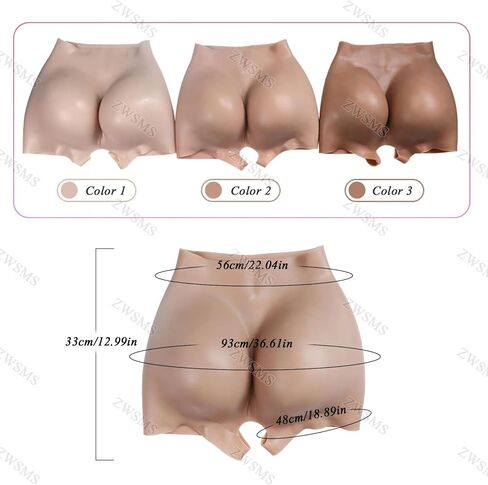 Full Silicone Panties Buttock Hips Body Shaper Enhancer Padded Push Up Panty for Butt Lifter Shaper Control Shorts in Kuwait
