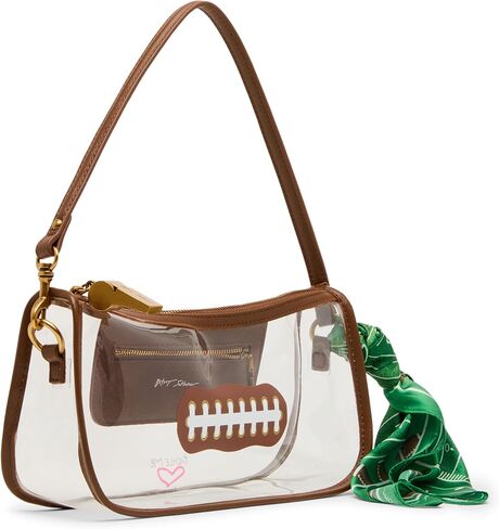 Betsey Johnson Miss Touchdown Clear Shoulder Bag in Saudi Arabia
