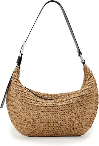 AllSaints Women's Luna Paper Shldr Biscuit Brown One Size in Saudi Arabia