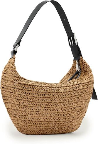 AllSaints Women's Luna Paper Shldr Biscuit Brown One Size in Saudi Arabia