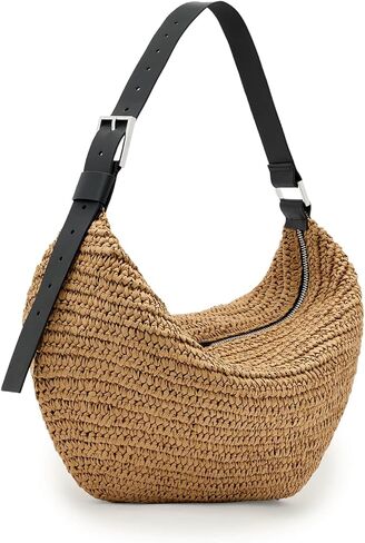 AllSaints Women's Luna Paper Shldr Biscuit Brown One Size in Saudi Arabia