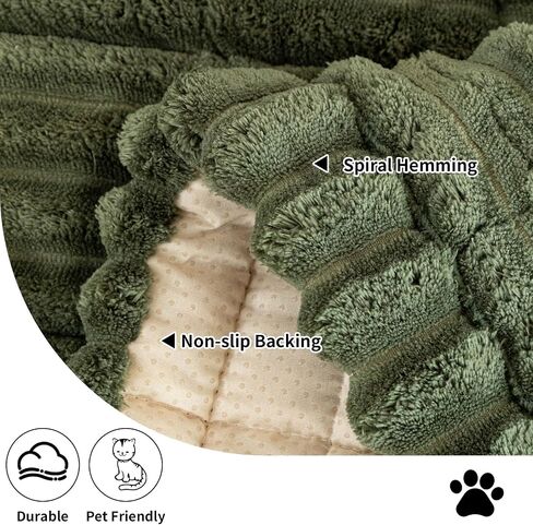 Sofa Couch Cover, Sofa Covers for Dogs Washable, Non-Slip Striped Sofa Slipcovers for Sectional Sofa, Sofa Cover Furniture Protector for L Shaped(Dark Green, 27.6"x 70.9") in Saudi Arabia