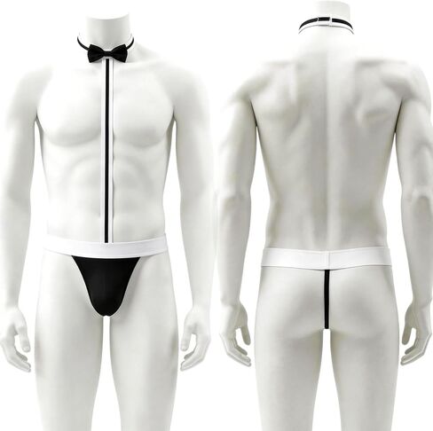 Sexy Mens Lingerie Naughty Underwear Male Thong Mankini For Play Funny Swimsuit Exotic Apparel in Kuwait
