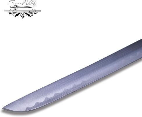 Sword Valley Yamato Carbon Steel Katana with Sheath - 103cm/40.6" Total Length - 1.05kg/2.31lbs Total Weight｜Waxed Rope Handle for Collection & Display - Used By Sparda/Vergil/Nero/Dante in Saudi Arabia