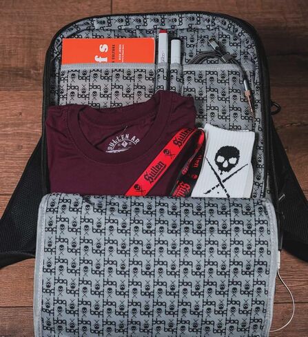 Sullen Blaq Paq Prime Tattoo Art Travel Lifestyle Backpack Bag - Black in Kuwait