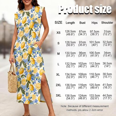 Womens Summer Sleeveless Split Dress Casual Maxi Sundress 2026 Trendy Tank Shirt Long Dresses Party Vacation Outfit in Saudi Arabia